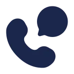 Call Chat Rounded SVG Icon